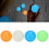 Leucht Klebe-Stressbälle 45mm – 4er Set 20