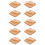 5000 Pcs Unbleached Parchment Paper Baking Sheets, 4X4 Inches Non-Stick Precut Baking Parchment, Perfect for Wrapping 1