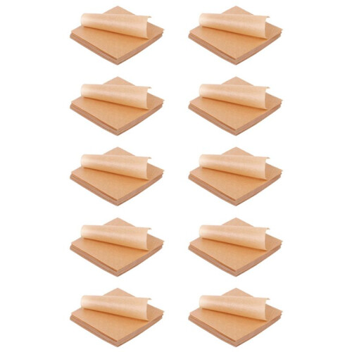 5000 Pcs Unbleached Parchment Paper Baking Sheets, 4X4 Inches Non-Stick Precut Baking Parchment, Perfect for Wrapping