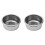 2X Precision High Extraction Coffee Filter Basket, Stainless Steel Espresso Filter Basket for Bottomless 51mm 1