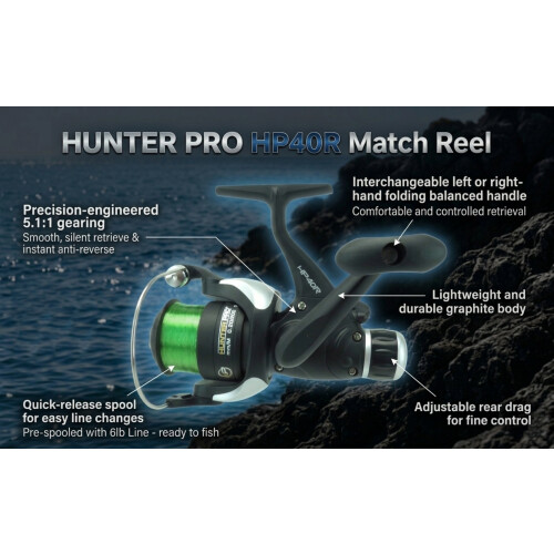 Hunter Pro 10ft Carbon Coarse Fishing Kit 2