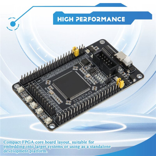 Placa de Desenvolvimento FPGA Cyclone IV EP4CE6E22C8N de 2,5 V, Compatível com Aprendizado e Prototipagem. 2