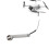 3 Drone Motor Arm Assembly Replacement Back Left Arm, Compatible for   3 Spare Parts 3