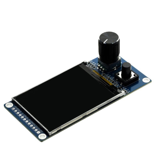 Tela LCD TFT de 2,4 Polegadas com Módulo Codificador Rotativo EC11 e Interface SPI para Projetos Eletrônicos DIY 1