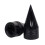 Front Axle Nut Covers Caps Black for  Dyna Electra Road King Glide 4