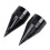 Front Axle Nut Covers Caps Black for  Dyna Electra Road King Glide 5