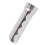 Universal Handbremsgriff Hülle Silber 11,8cm Neu 6