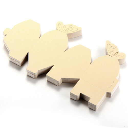 Butterfly Wedding Favour Boxes Candy Gift Boxes 50pcs 1