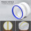 6'' 7'' Draft Blocker Backdraft Damper One Way Airflow Duct Draft Stopper Insert Backflow Preventer Deflector for Hose 2