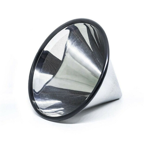 4X Permanent Coffee Filter Coffee Filter Permanent Filter Gold Filter Metal Strainer Stainless Steel 2