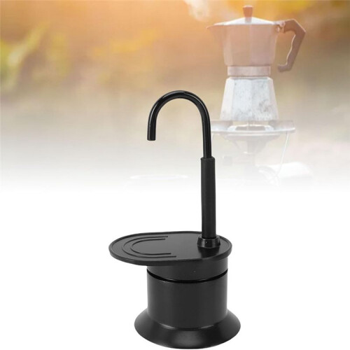 Fast Brewing Efficiency 90 Second Aluminum Alloy Coffee Maker Light Weight and Versatile for Outdoor Trips 1