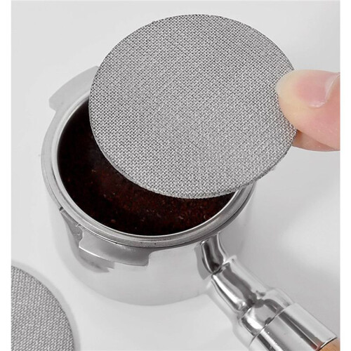 4X Coffee Filter Mesh,Reusable Coffee Puck Screen High Strength for  Coffee Maker Filters Accessories 54mm 2