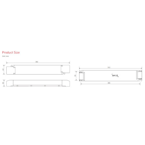 SELF Netzteil - 24V 120W IP20 TRIAC dim 1