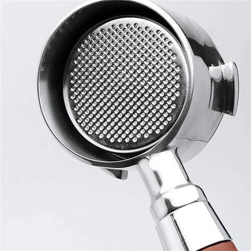 2X Precision High Extraction Coffee Filter Basket, Stainless Steel Espresso Filter Basket for Bottomless 51mm 2