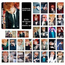 (J Hope 02)Bts Jung Kook Kim Tae Hyung Jimin Min Yoon Gi Character Pattern 30pcs Cards