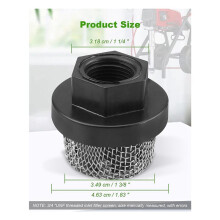 60X 700805/700-805 Airless Paint Sprayer Air Inlet Filter for 3/4 Inch Threaded Inlet Filter Screen Suction Filter
