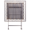 Beliani Bistro Table BORMIO 70 cm 70 cm Metal Black 7