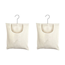 2X Clothespin Storage Bag Hanging Laundry Clothes Pin Organizer Washable Clothespin Storage Bags