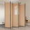 VidaXL vidaXL 6-Panel Room Divider Beige 300 x 220 cm Fabric 1