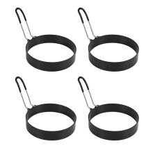 Eier Ringe, 4 Pack Eier Kochen Ringe Aus Rostfreiem Stahl, Pfannkuchen Form zum Braten Von Eiern und Omelett