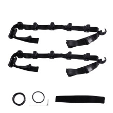 Portable Car Fishing Rod Holder Clip- Universal Adjustable Car Fishing Rod Storage Rack Double Clamps