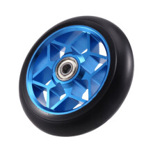 110mm Scooter Wheels Replacement Stunt Scooter Aluminum Wheel Hub Kick Scooter Accessories with Bearings