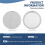 3 Pack Metal Reusable Coffee Filter Mesh for  Coffee Maker Espresso Maker, Silver 7