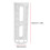 Multipurpose Folding Garbage Bag Storage Box Wall Hanging Environmental Protection Plastic Bag Extraction Box White 7