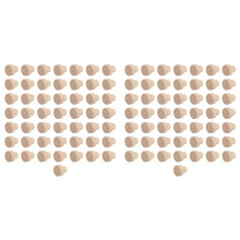 100Pc Wine Bottle Cork T Shaped Cork Plugs for Wine Cork Wine Stopper Reusable Wine Corks Wooden and Rubber Wine Stopper