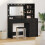 VidaXL vidaXL Dressing Table Black 78.5 x 41 x 135 cm Engineered wood 1