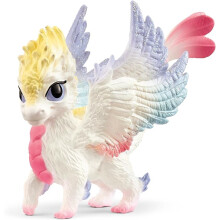 Schleich Bayala - Rainbow Baby Dragon Toy Figurine - Kids Ages 5+ | 70825