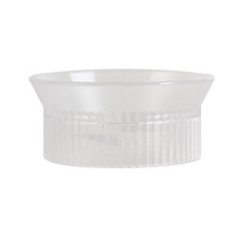Coffee Tamper for Moka Pot Rotary Powder Dosing Ring Coffee Distributor Leveler for 300ml Transparent