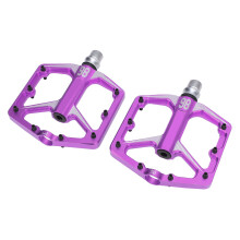 Aluminium Fahrradpedale 3 Lager Paar Lila