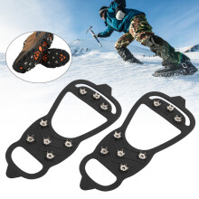 Outdoor 8-Zahn Anti-Rutsch Eisschuhe L Gr