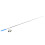 Tragbare Stift Angelrute mit Rollenrad Blau 1
