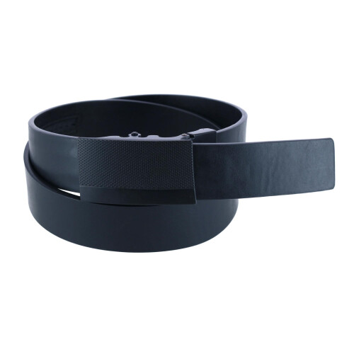 Kenneth Cole Kenneth Cole Men's Matte Plaque Compression Buckled Belt