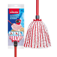 Vileda SuperMocio Microfibre Power Mop Floor Cleaning