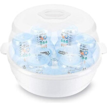 Magnetronsterilisator voor babyflesjes, sterilisator voor temperatuurgecontroleerde flesjes, babyflesjesbox voor de magnetron