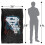 Superman (127cm x 152cm, Multicoloured) Superman Real Heroes Never Die Blanket 6