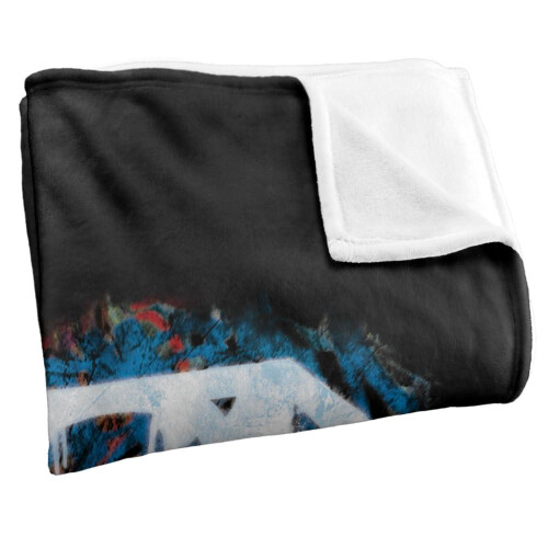 Superman (127cm x 152cm, Multicoloured) Superman Real Heroes Never Die Blanket 2
