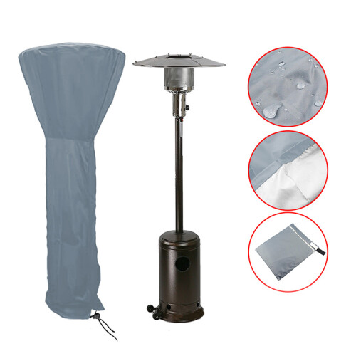 Wasserdichte Abdeckung für Garten-Terrassenheizer Grey S