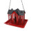 Vogelfutterstation aus Metall, rot 5