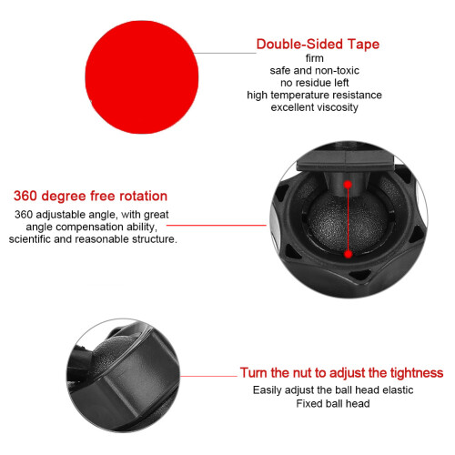 Dashcam Halterung Set 360 Verstellbar 1