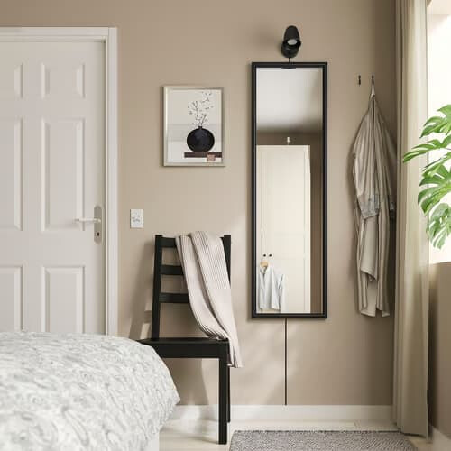 IKEA NYPONBUSKE Black Mirror 40x135cm 1