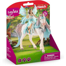Schleich Bayala - 3Pc Fairy Eyela with Princess Unicorn - Kids 5+ | 70569 | Unicorn Figurine, Fantasy Toy for Girls 5+