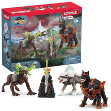 Schleich Eldrador - 5Pc Fantasy Creatures Starter Set - Kids 7+ | 72179 | Monster Figurine, Battle Creature Toy for Boys 7+, Fantasy Beast