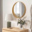 IKEA STOCKHOLM Oak Mirror 60cm 2