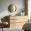 IKEA STOCKHOLM Oak Mirror 80cm 3