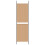 VidaXL vidaXL 3-Panel Room Divider Beige 150 x 200 cm Fabric 5