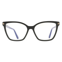 Tom Ford FT5812-B 001 Blue-Light Block Women New Eyeglasses